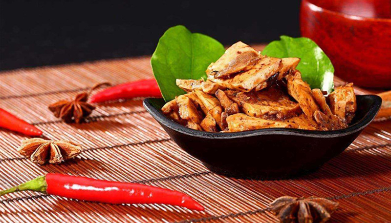 簡小葉食谱｜素食养生：茶香豆干